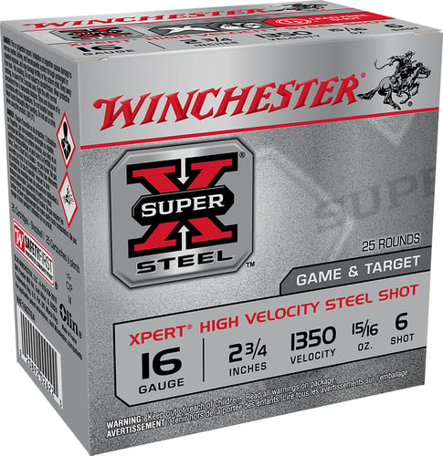 Winchester Ammo WE16GT6A Super X Xpert High Velocity 16 Gauge 2.75