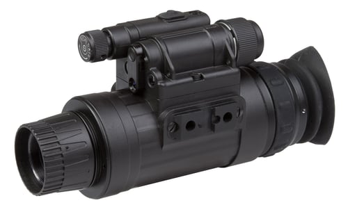 Agm Global Vision 11W14122104031 Wolf-14 NW3 Monocular 1x27mm Black Generation 2+ White Phosphor Level 3