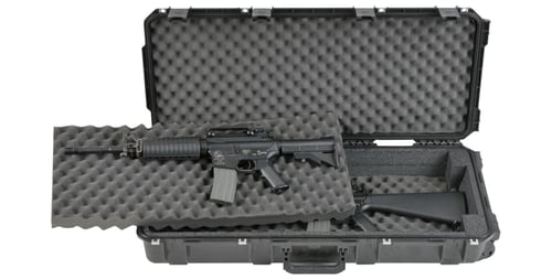 SKB iSeries Double Rifle Case  <br>  Black Short/ M4