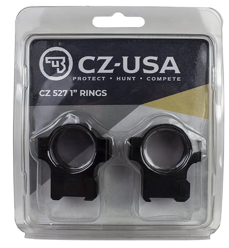 CZ-USA 40088 CZ Rings 527  Matte Black 1