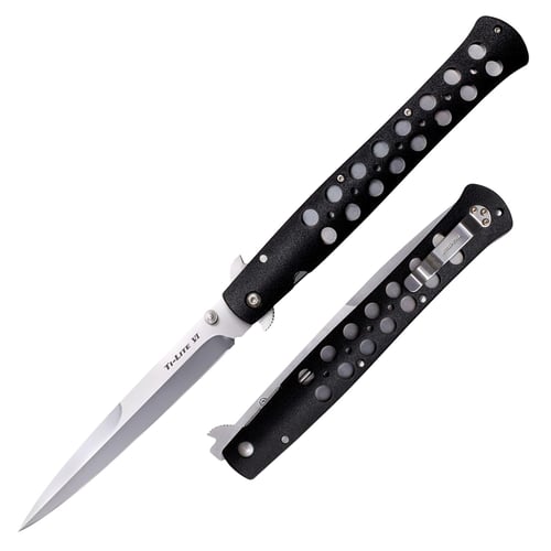 Cold Steel Ti-Lite Folding Knife  <br>  Black 6 in.