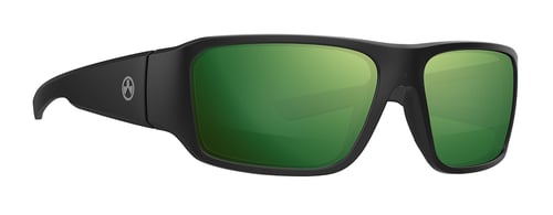 Magpul MAG1126-1-001-4050 Rift Eyewear Adult Violet Green Mirror Lens Polycarbonate Black Frame