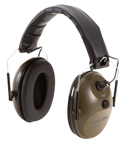 Allen Hearing Protection Earmuff  <br>  Single Microphone