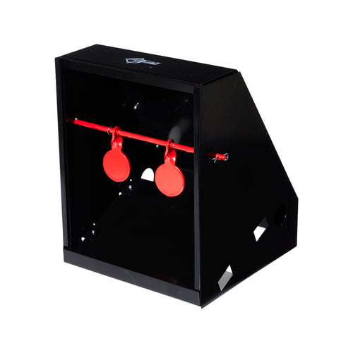 EZ-Aim 15429 Air Gun Pellet Shooting Target & Trap Red Steel Circle