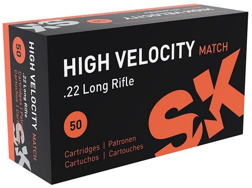 SK 420137 High Velocity  22 LR 40 gr High Velocity Match 50 Per Box/ 100 Case