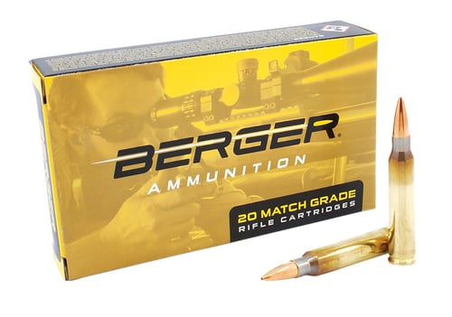 Berger Rifle Ammunition .223 Rem 73gr BT Target 2820 fps 20/ct