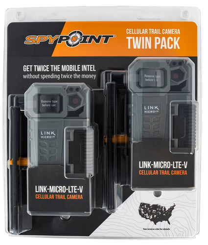 SPYPOINT TRAIL CAM LINK MICRO VERIZON LTE 10MP GRAY 2-PACK<