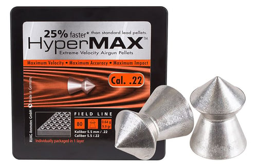 RWS/Umarex 2317422 HyperMax Field Line 22 150 Per Tin