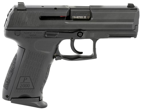 HK 81000039 P2000 V2 LEM Full Size Frame 9mm Luger 10+1, 3.66