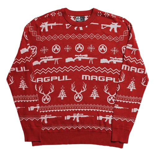 Magpul MAG1198-610XL Ugly Christmas Sweater Red/White Long Sleeve XL