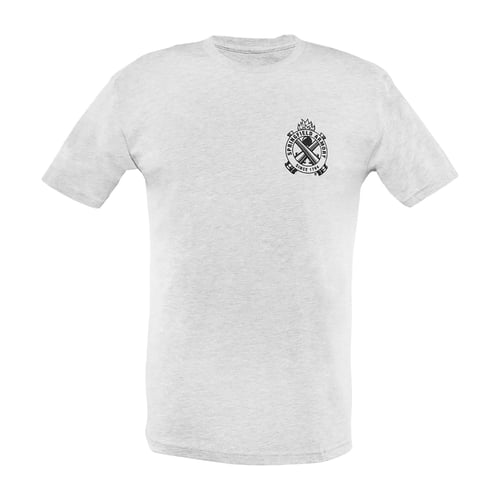 Springfield Armory GEP1674M Logo Crest Mens T-Shirt Heather Gray Medium Short Sleeve