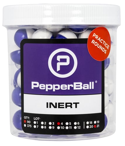PepperBall 100841106  Inert Pepperballs Scented Powder .09 oz Purple 90 Rds