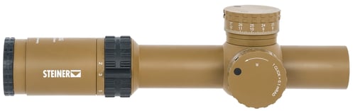 Steiner 8724 M8Xi  Coyote Brown 1-8x24mm 34mm Tube DMR8i Reticle