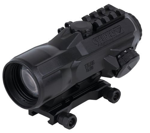 Steiner 8798556 T536 T-Sight 5.56 Matte Black 5x32mm Illuminated Red Rapid Dot 5.56 Reticle