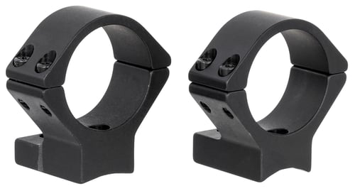 Talley 730765 Scope Ring Set  For Rifle Winchester XPR Low 30mm Tube Black Anodized Aluminum