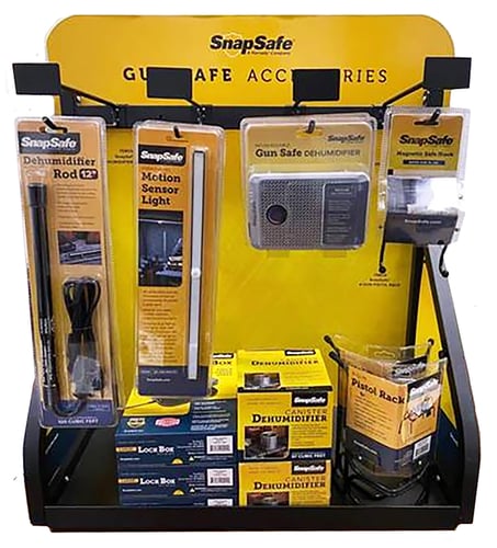 SnapSafe 77500 Safe Top Display  Yellow Countertop