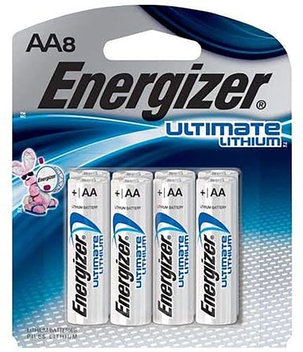 ENERGIZER ULTIMATE LITHIUM BATTERIES AA 8-PACK