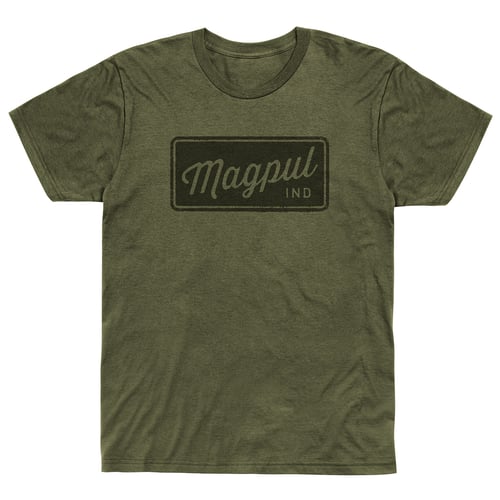 Magpul MAG1116-317-S Rover Block CVC  OD Green Heather Cotton/Polyester Short Sleeve Small