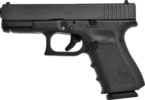 Glock UG1950201MOSTB G19 Gen4 9mm Luger 4.02