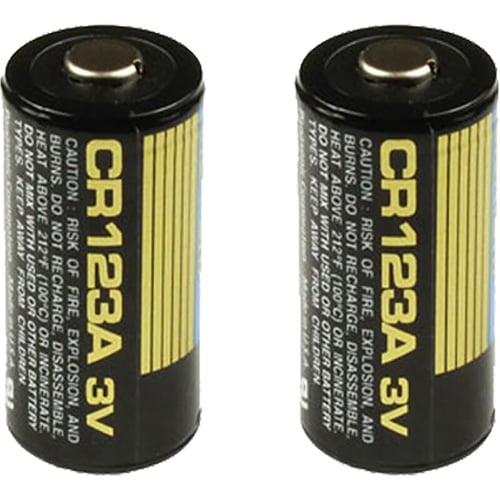 TRUGLO CR123A LITHIUM ION BATTERIES 2-PACK!