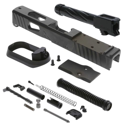 Rival Arms RA-RA13G203B Faction Series Slide A2 Build Kit for Glock 19 Gen3 9mm Luger Battle Bronze Finish with Docter Optic Cut