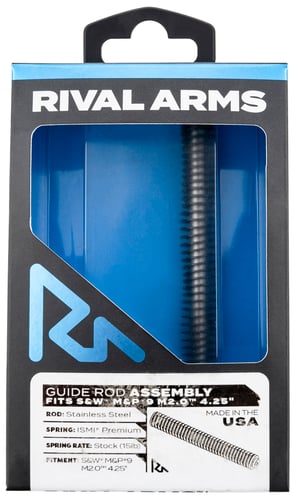 Rival Arms RARA50M201S Guide Rod Assembly Guide Rod Assembly Stainless Steel for S&W M&P-9 (4.25