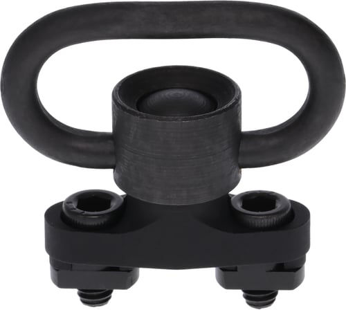 Rival Arms RARA92P4A QD Rail Mount Swivel  Recessed Button, Includes Swivel & Adapter, Fits M-LOK Rail