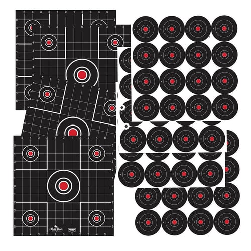 Birchwood Casey 35325 Dirty Bird Combo Pack Bullseye Tagboard Target 12