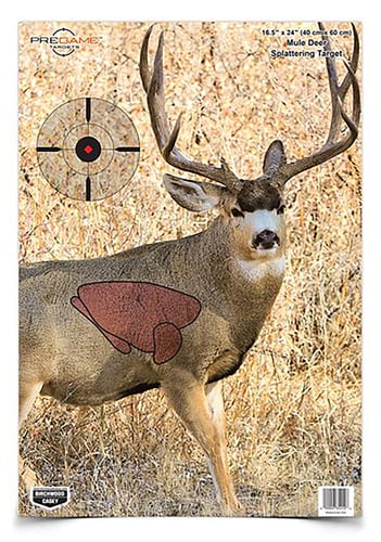 Birchwood Casey 35402 Pregame  Mule Deer Paper Target 16.50
