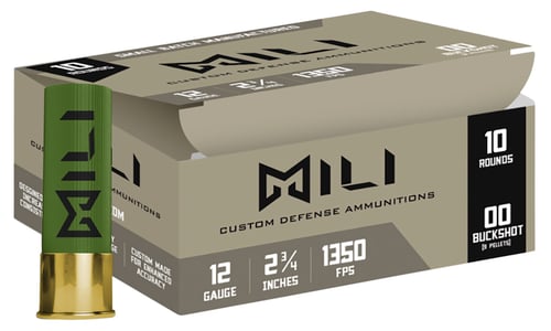 Mili Ammunitions M1200BUCK Combinational  12 Gauge 2.75