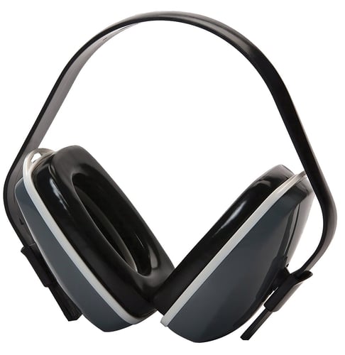 Pyramex PM2010 Over the Head Ear Muffs 22dB Grey