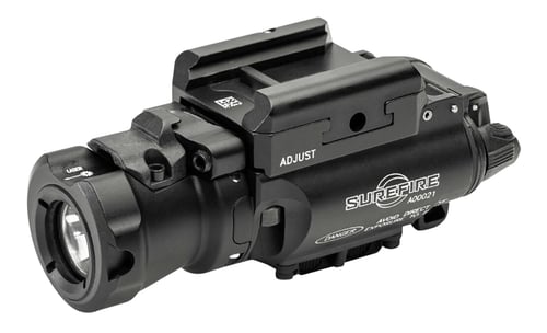 SureFire XH50G XH50 MasterFire w/Laser 850 Lumens Output Green Laser Universal/Picatinny Rails Mount Black Anodized Aluminum