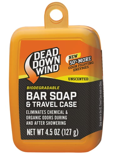 Dead Down Wind 12002 Bar Soap  Odor Eliminator Unscented Scent 4.5 oz