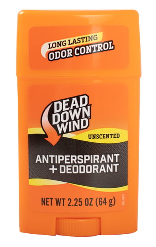 Dead Down Wind 1230N Antiperspirant & Deodorant  Unscented Scent 2.25 oz Stick