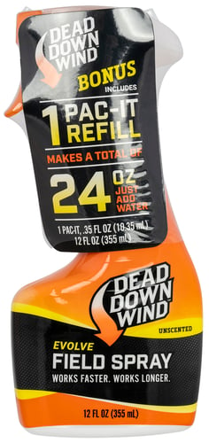 Dead Down Wind Field Spray  <br>  12 oz. w/12oz. Pac-It (24 oz.)