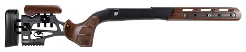 Woox SHCHS00131 Furiosa Chassis  Walnut Wood/Aluminum Chassis w/Adjustable Cheek Fits Savage 110 Short Action 31