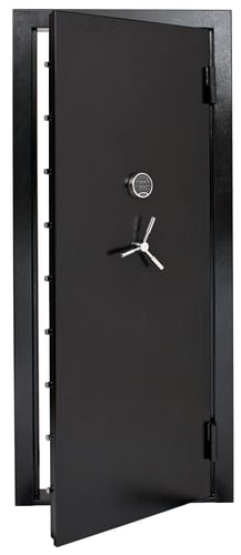 SnapSafe 75419 Vault Door  Out-Swing Black 12 Gauge Steel 32.80