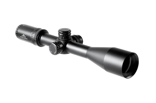 Four Peaks Imports  Rifle Scope  Black Anodized 3-18x50mm 30mm Tube Illuminated Red Etched MIL Reticle