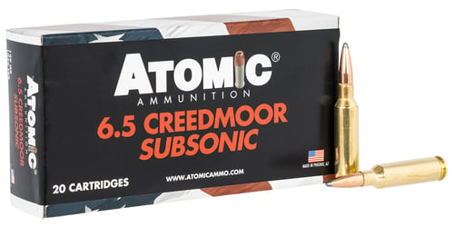 ATOMIC 6.5 CM 129GR SUBSONIC SP 20RD 10BX/CS