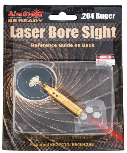 Aimshot BS204 Laser Boresighter  Cartridge 204 Ruger Brass