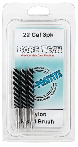 Bore Tech  Proof-Positive Nylon Brushes 22 Cal Pistol 8-32 Aluminum/Nylon 1.50