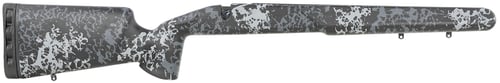 Iota Outdoors 941211100153281211 Kremlin  Textured Large Pattern Matte Midnight Gray Carbon Fiber Fixed with M24 Barrel Contouring for Tikka T3 Right Hand