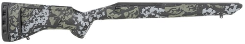 Iota Outdoors 961311102113211101 Krux  Large Pattern Black Olive Fiberglass Fixed with M24 Barrel Contouring for Remington 700 Long Action Right Hand