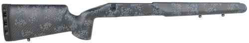 Iota Outdoors 14C1311101113111211 EKO  Large Pattern Black Olive Carbon Fiber Fixed with Varmint Barrel Contouring for Remington 700 Short Action Right Hand