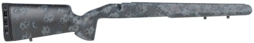 Iota Outdoors 14C1211101113211211 EKO  Large Pattern Midnight Gray Carbon Fiber Fixed with M24 Barrel Contouring for Remington 700 Short Action Right Hand