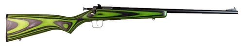 KSA CRICKETT GRN/BLK LAMIN 22LR 16.1 BLUED