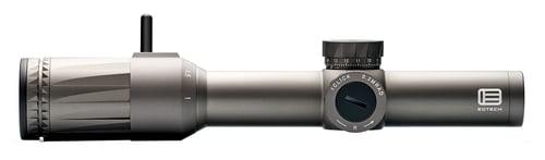 Eotech VDU16FFSR1GREY Vudu FFP Gray 1-6x 24mm Illuminated SR1-MRAD Reticle Features Throw Lever
