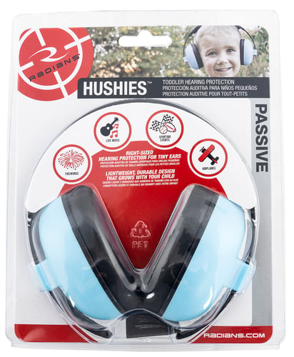 Radians Hushies Infant and Toddler Ear Muff   <br>  Blue