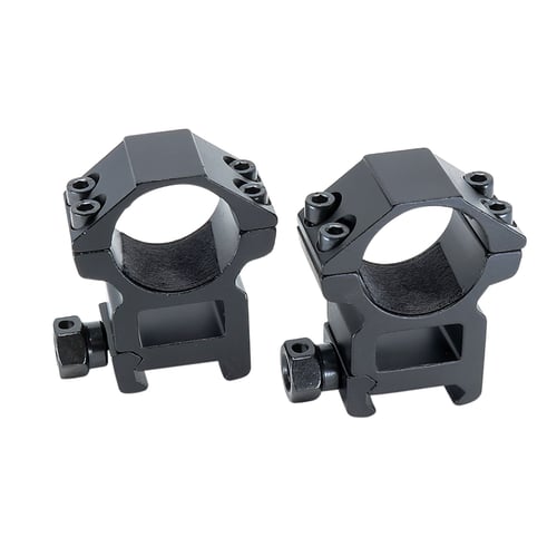 Riton Optics X1H Scope Rings  Matte Black 1