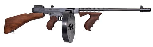 THOMPSON 1927-A1 DELUXE RIFLE 45ACP AUTO ORD Detachable buttstock and vertical foregrip 100Rd Drum and 20Rd stick mags.